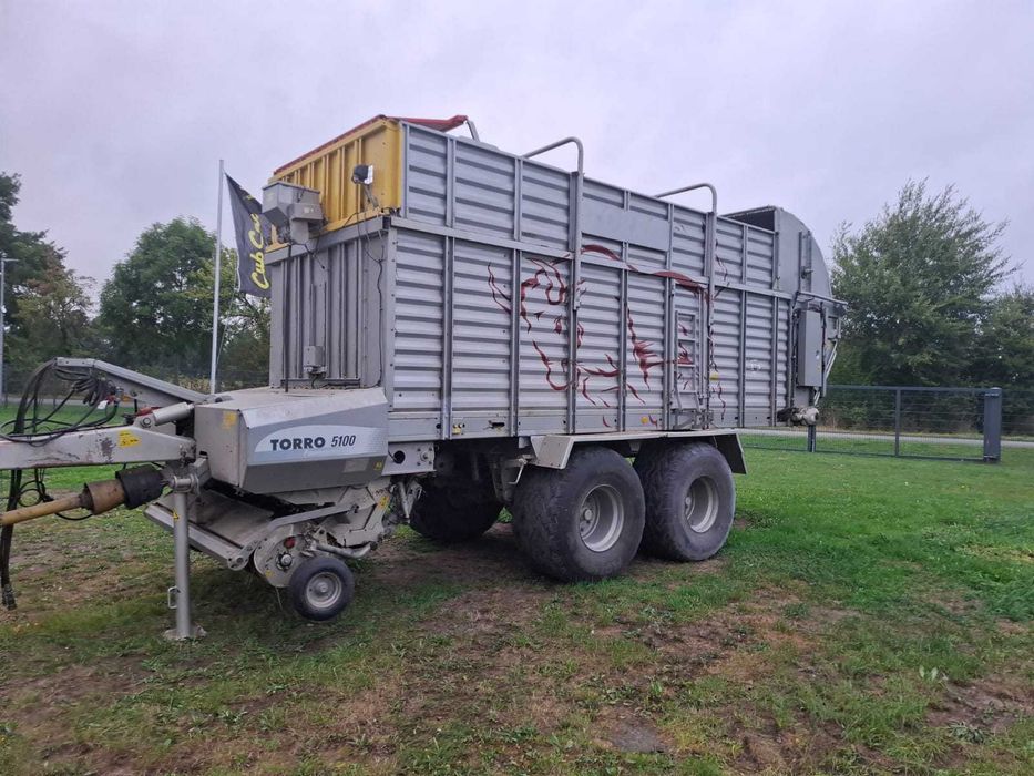 Przyczepa do zielonek Pottinger Torro 5100 limited, 1 właściciel, 2007