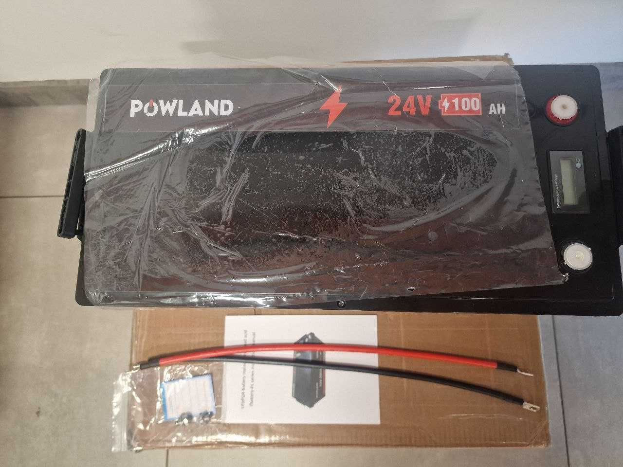 Батарея (акумулятор, аккумулятор) Lifepo4 24v 100ah (Powland)