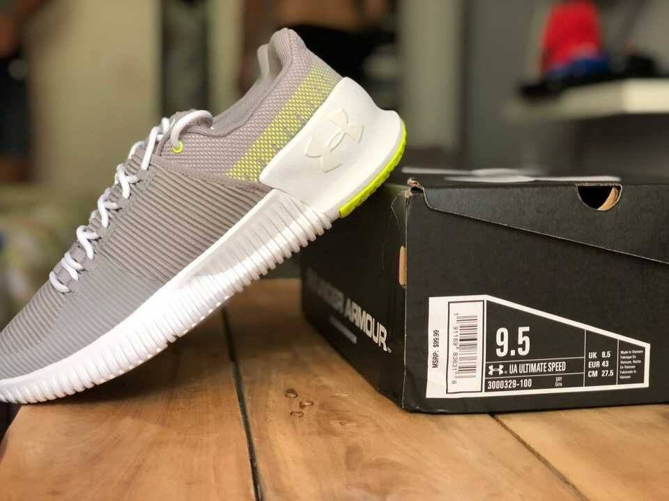 Кроссовки Under Armour Ultimate Speed оригинал Серые