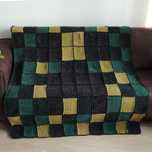Nowy ręcznie dziany koc z włóczki Velvet (cena za 1 szt) MineCraft 2