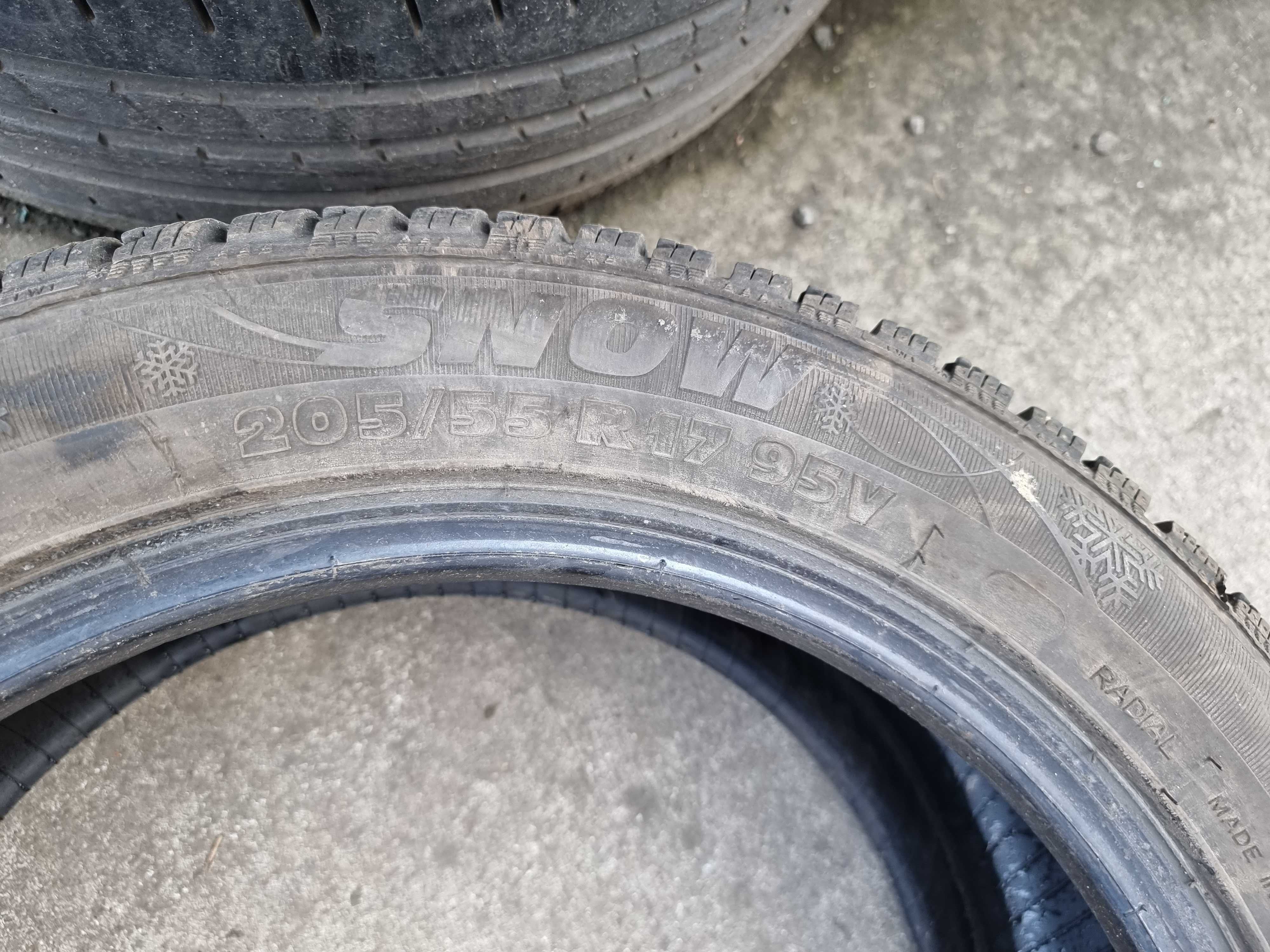 Opona 205/55/17 2023 r. Kormoran Snow DOT 4223 7,5 mm