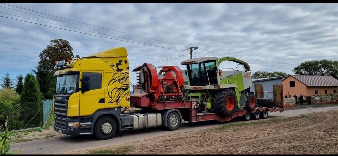 Pomoc Dogowa transport  Niskopodwoziowy rolniczych, koparek, holowanie