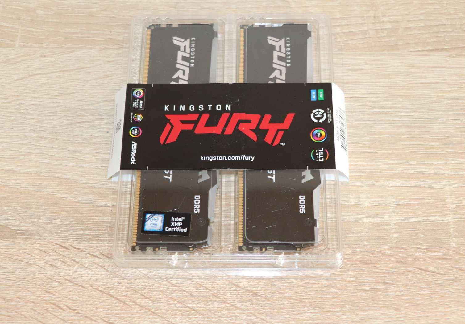 Kingston Fury Beast RGB 16GB [2x8GB 5600MHz DDR5 CL40 DIMM]