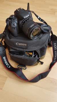 Canon EOS 700D + obiektyw 18-55 + torba