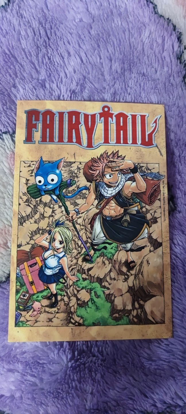 Fairy Tail - tomy 1-4 + pocztówka