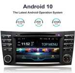 Auto Radio GPS com Android 10 Mercedes W211