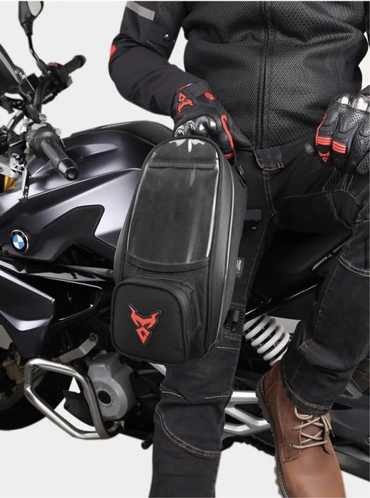Bolsa/mala magnética depósito/tanque telemóvel para moto