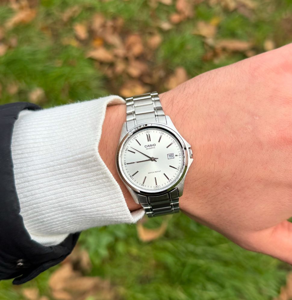 Casio mtp-1183a Оригінал годинник часы мужские молодша версія mtp 1302