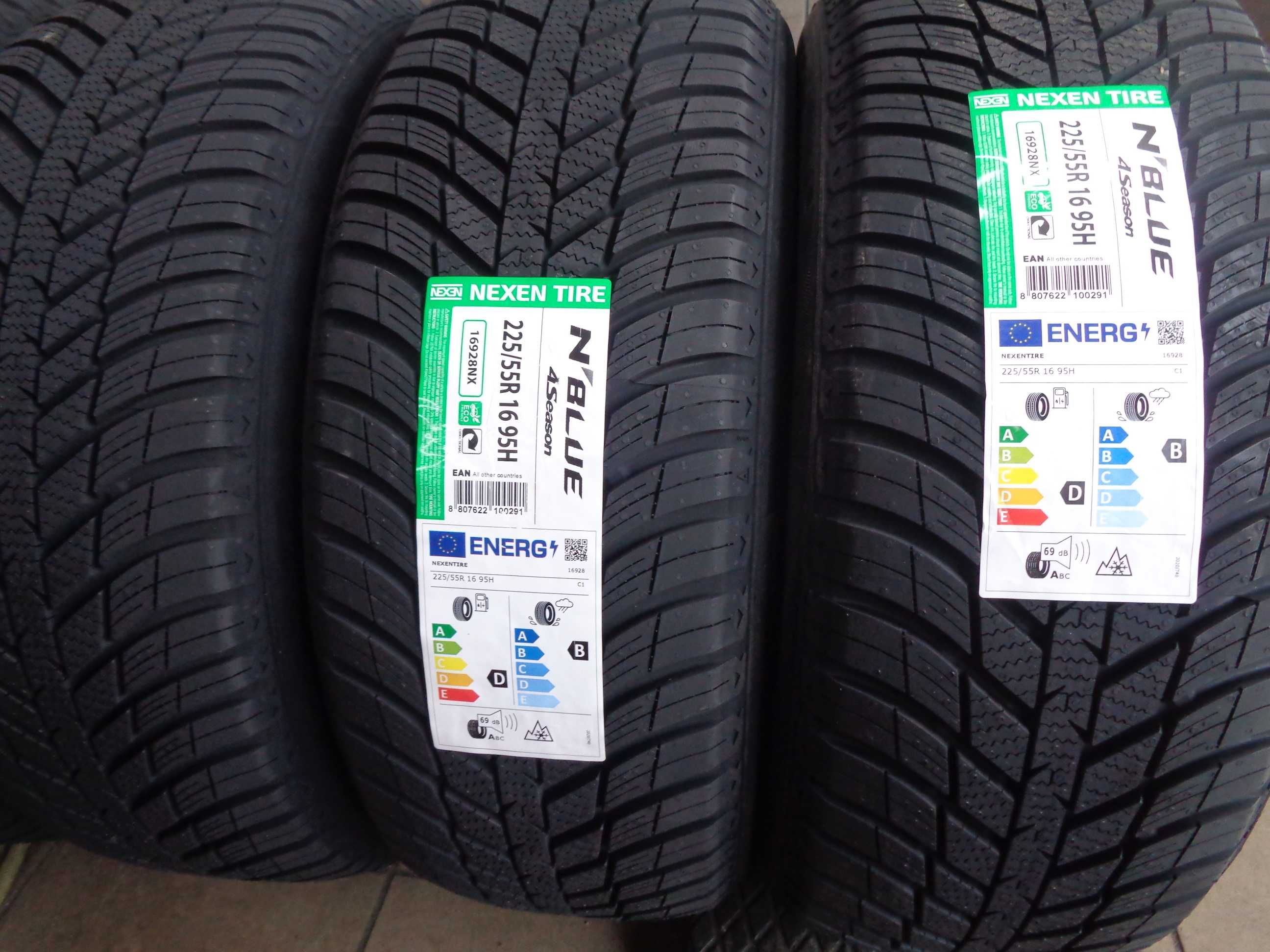 NOWE 225/55R16 NEXEN N'Blue 4Seasons , opony całoroczne , ANDAR