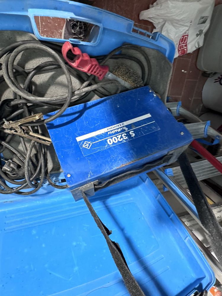 Máquina de soldar com mala