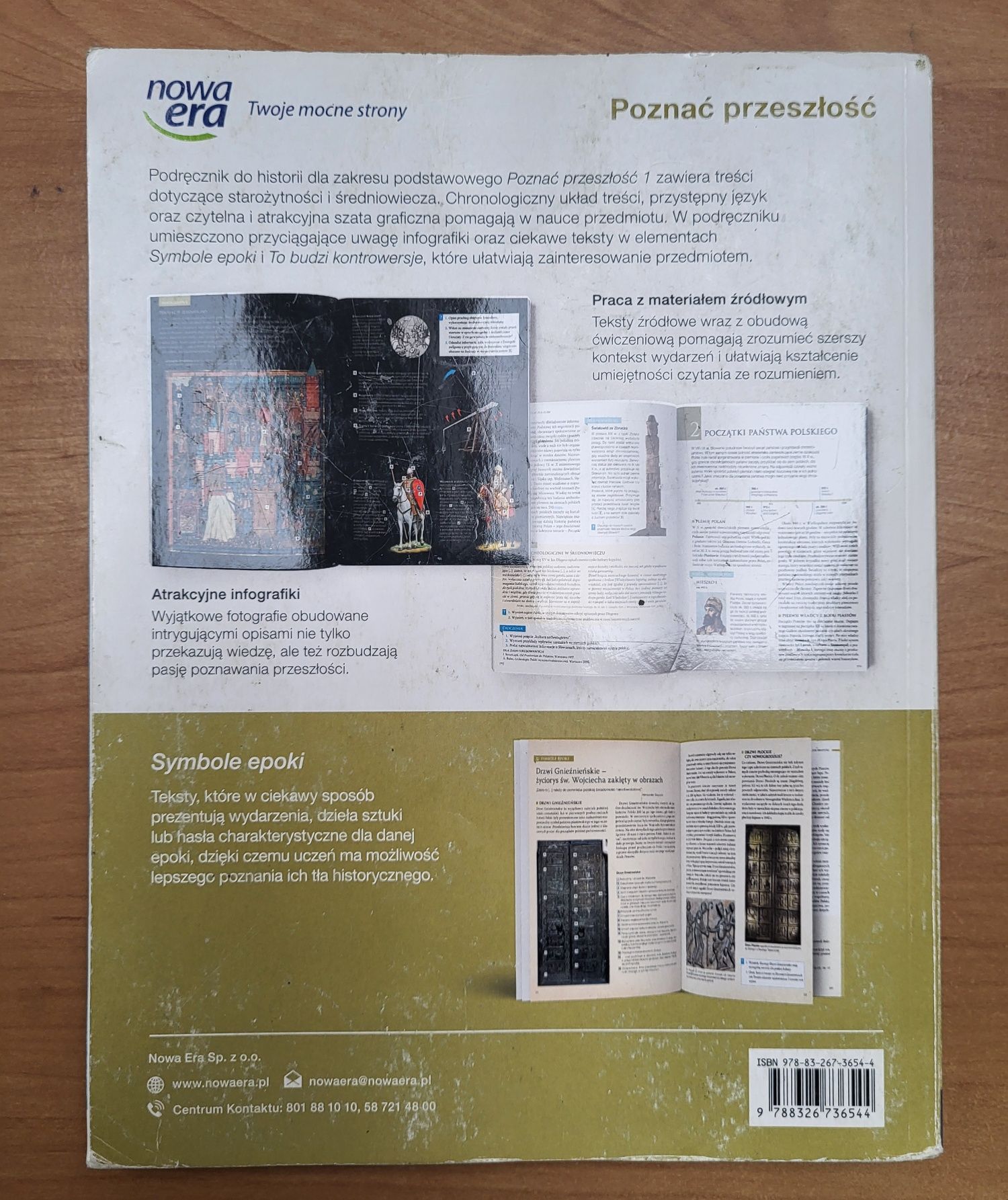 Podręcznik do Historii 1 Nowa Era Poznać Przeszłość Podstawa Liceum