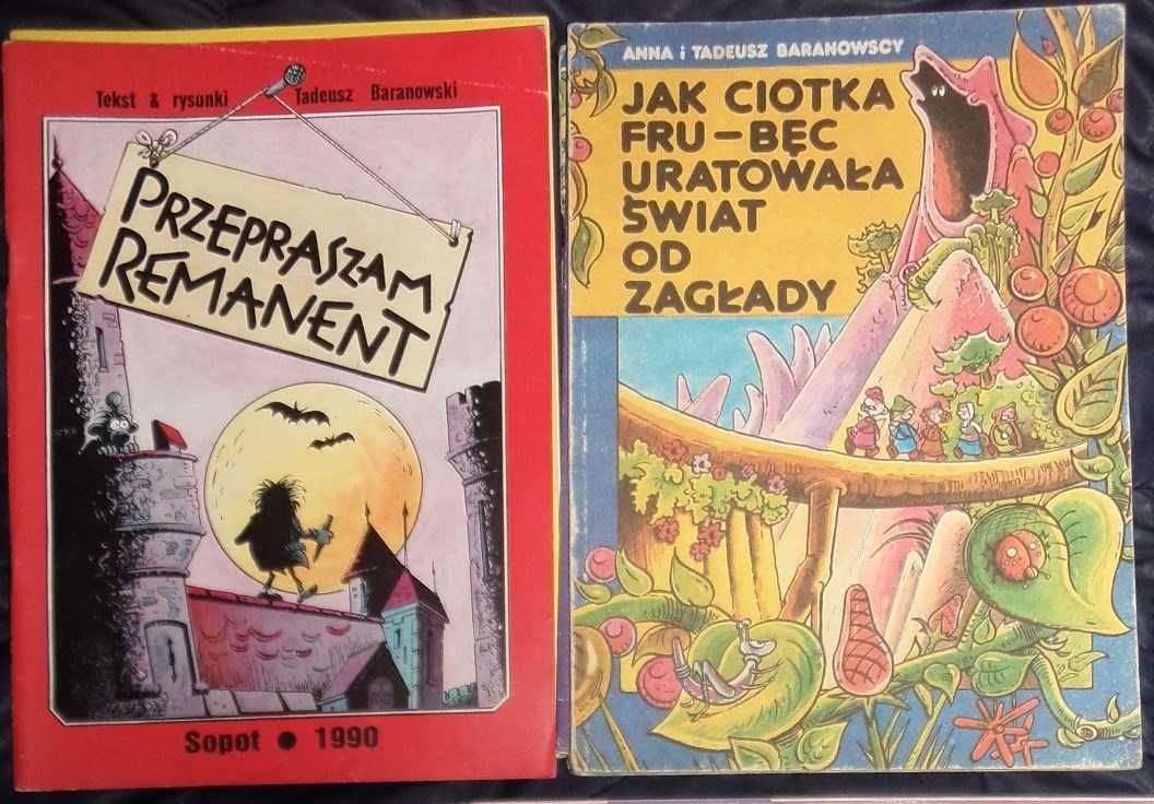 8x komiksy z PRL, Tadeusz Baranowski - lata 80 świat młodych komiks