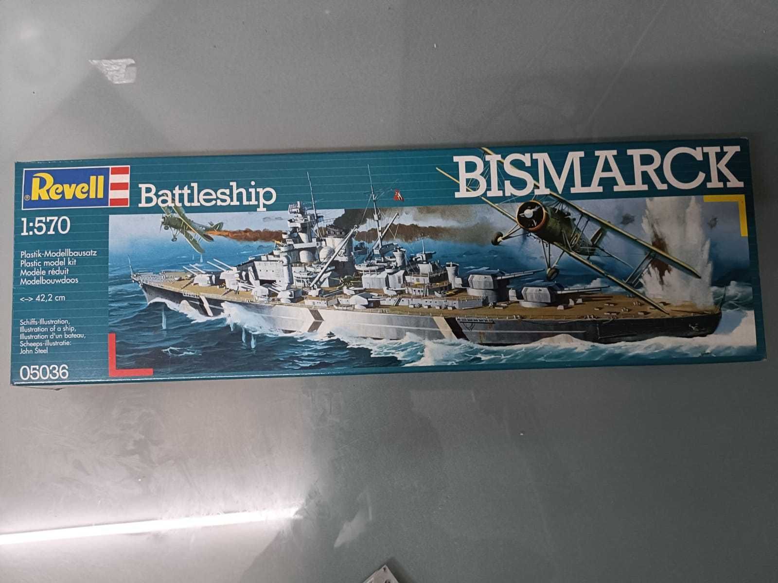 Kit Bismarck, Revell, 1x570