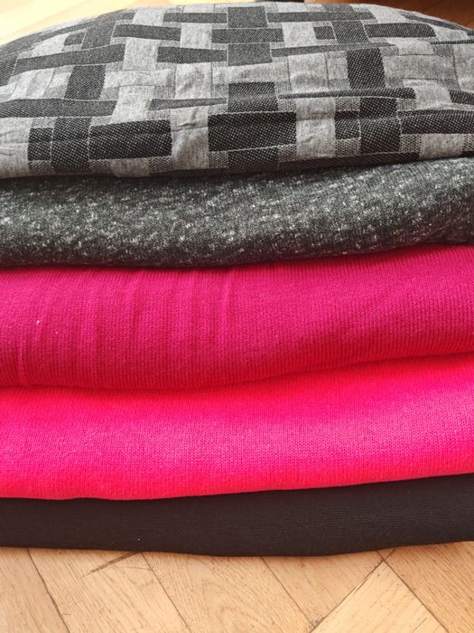 Zestaw dzianin swetrowych