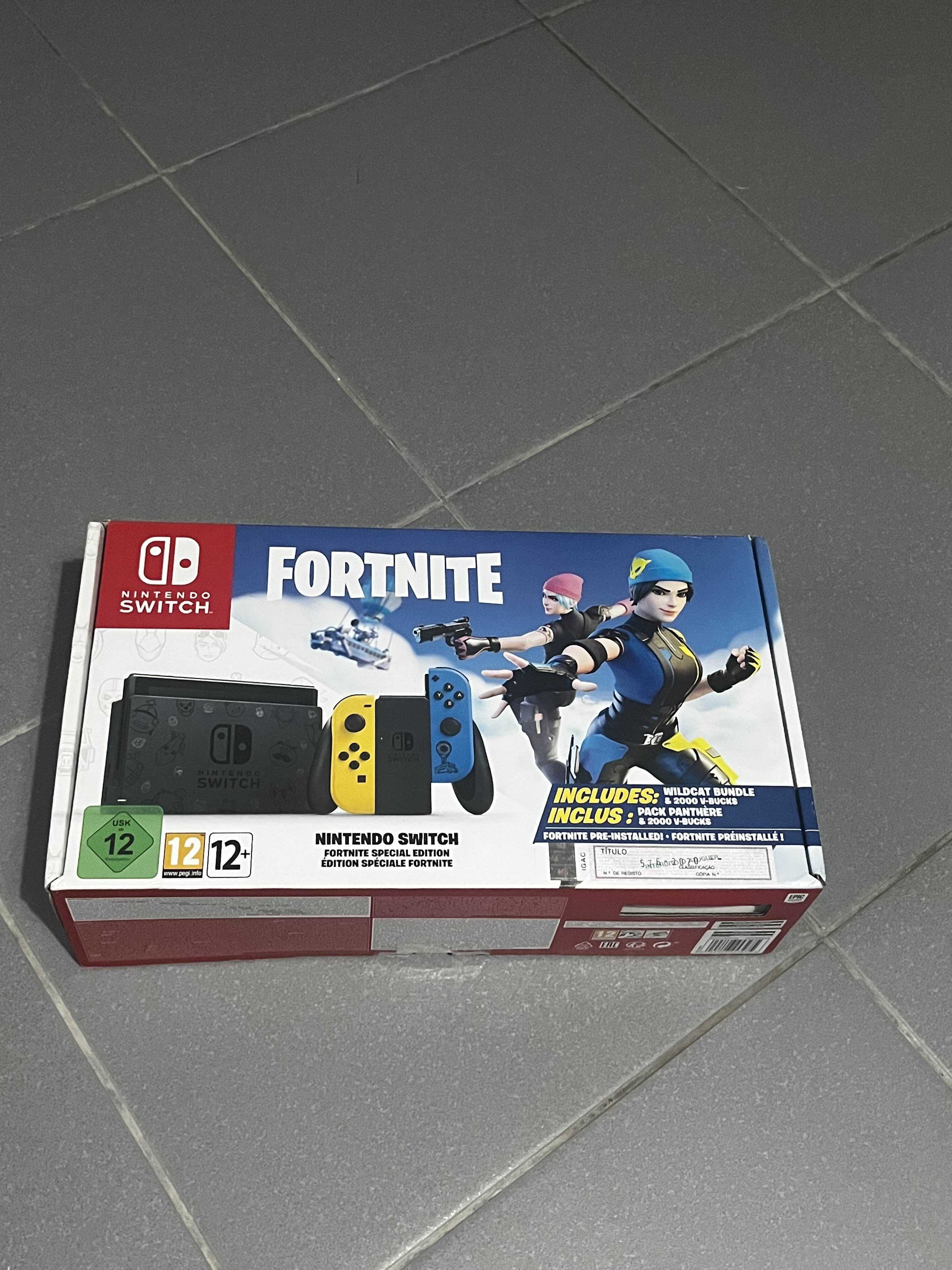 Nintendo Switch Edição Fortnite