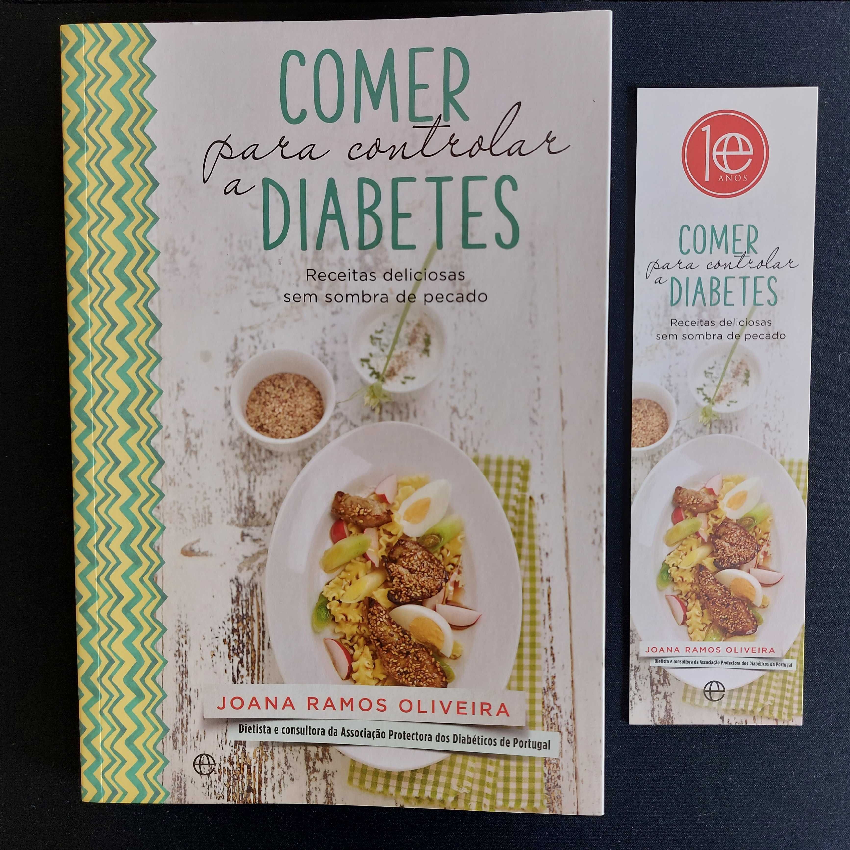 Livro "Comer Para Controlar a Diabetes" - Joana Ramos Oliveira