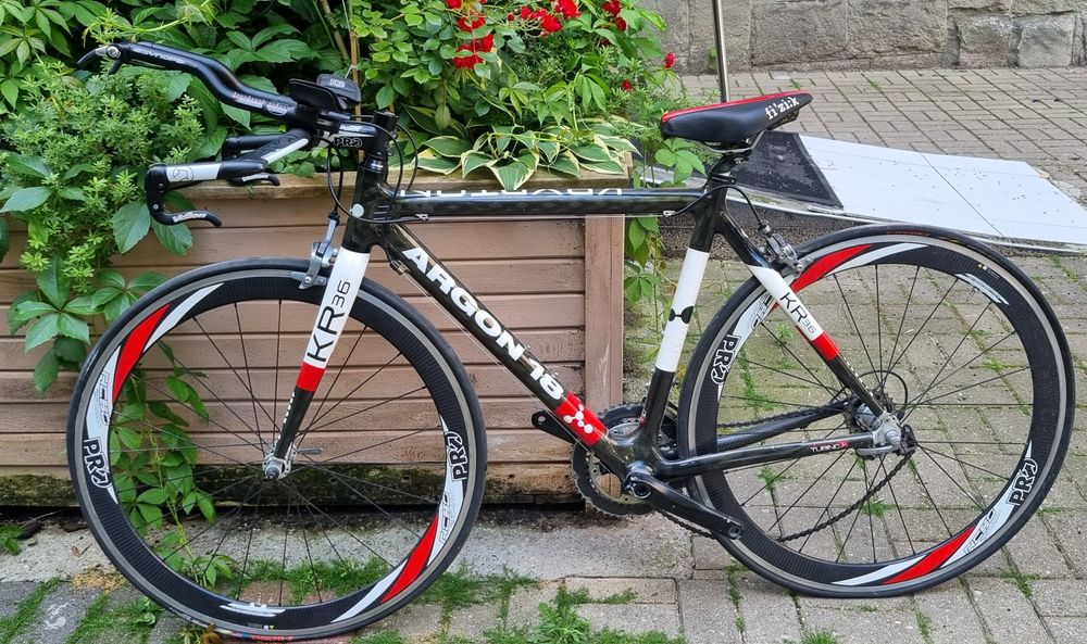 Szosa carbon czasówka tt triathlonowy Argon 18 czasowy