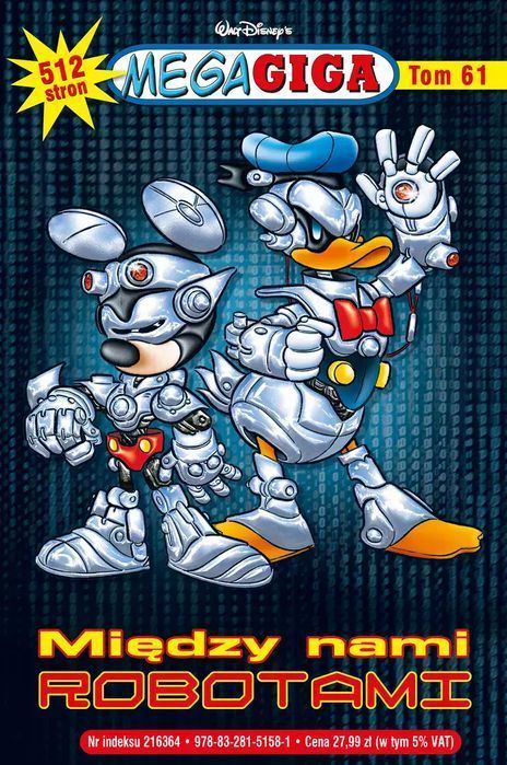 MegaGiga. Tom 3/2023. Między nami robotami. Egmont - komiksy