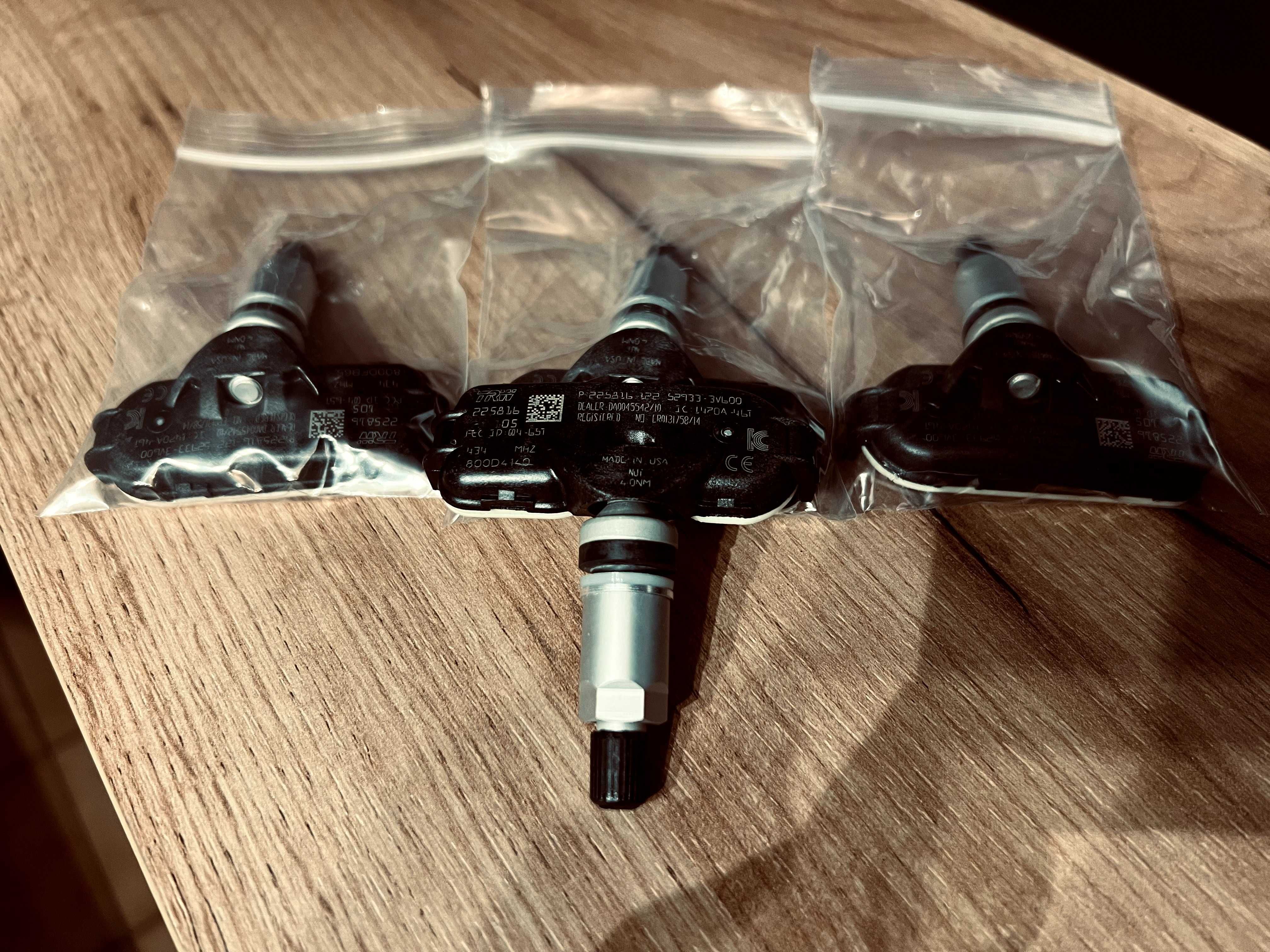 Czujniki ciśnienia opon powietrza Hyundai KIA Nowe 52933-3V600 TPMS