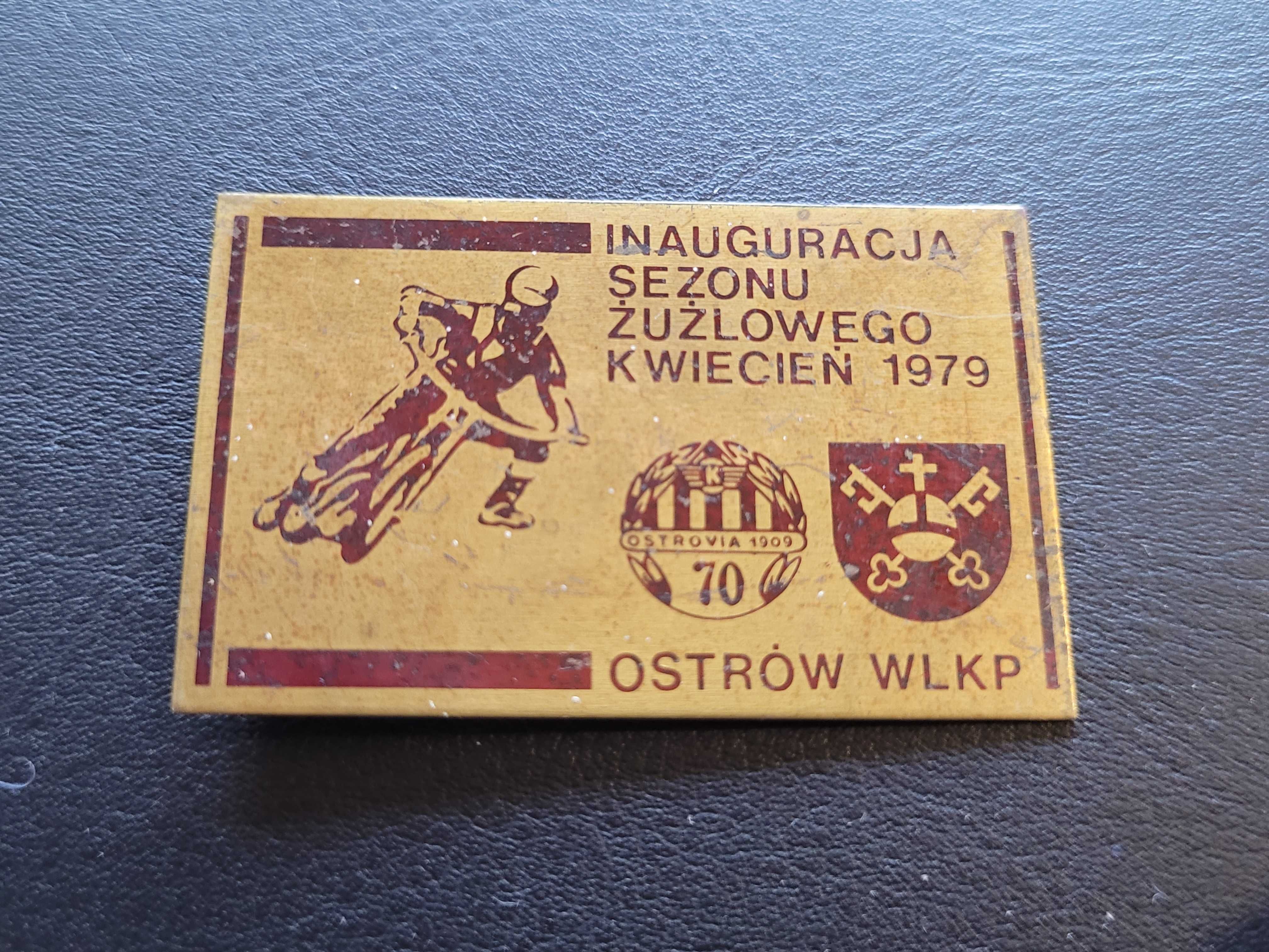 Ostrovia Ostrów Wlkp. żużel speedway odznaka inauguracja sezonu 1979