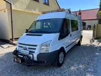 Ford Transit Furgon Brygadowy 6 os. 4x4 L3H2 2.2 TDCI 125KM 4x4 Wyciągarka  Brygadowy, 6 osobowy, 4 X 4, AWD, Salon Polska, FV Vat 23%