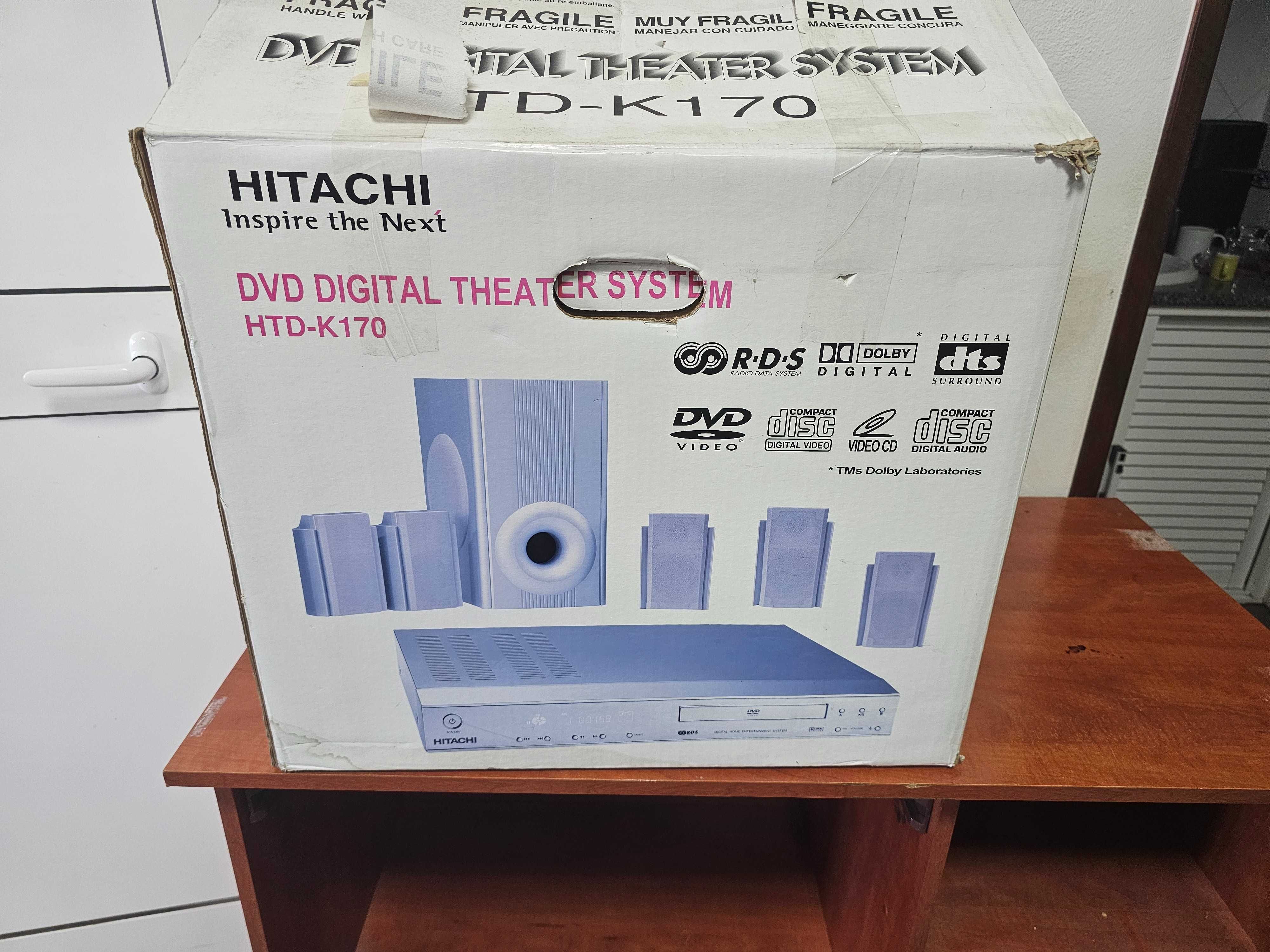 Sistema de cinema em casa Hitachi HTD-K170 5.1 surround