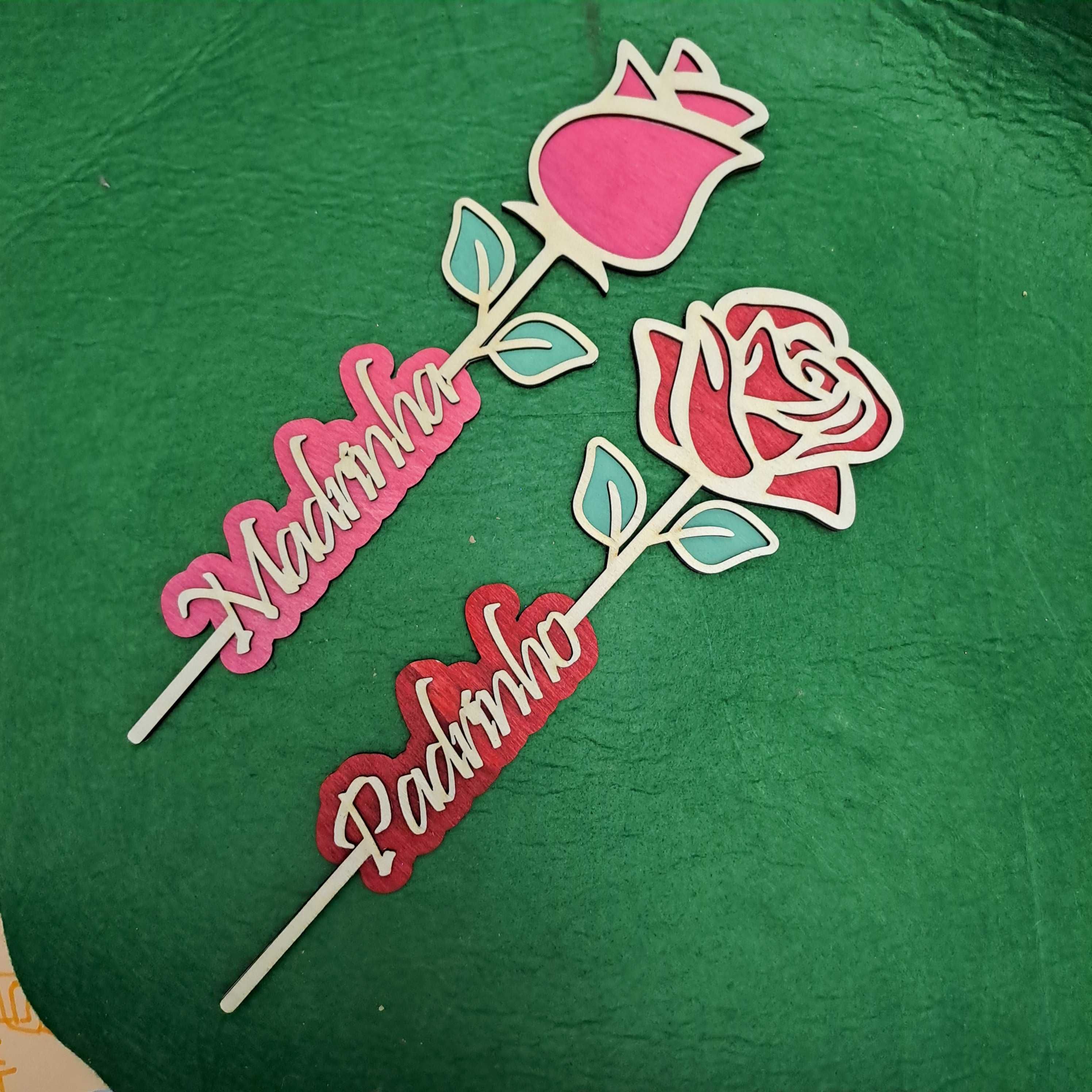 Flor Personalizada com Nome