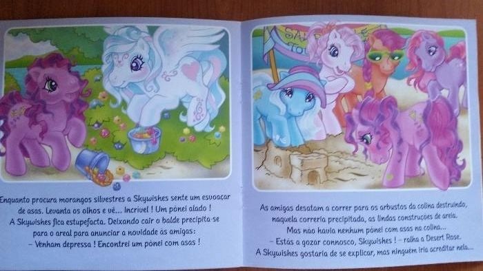 NOVOS| 3 Livros colecção My Little Pony