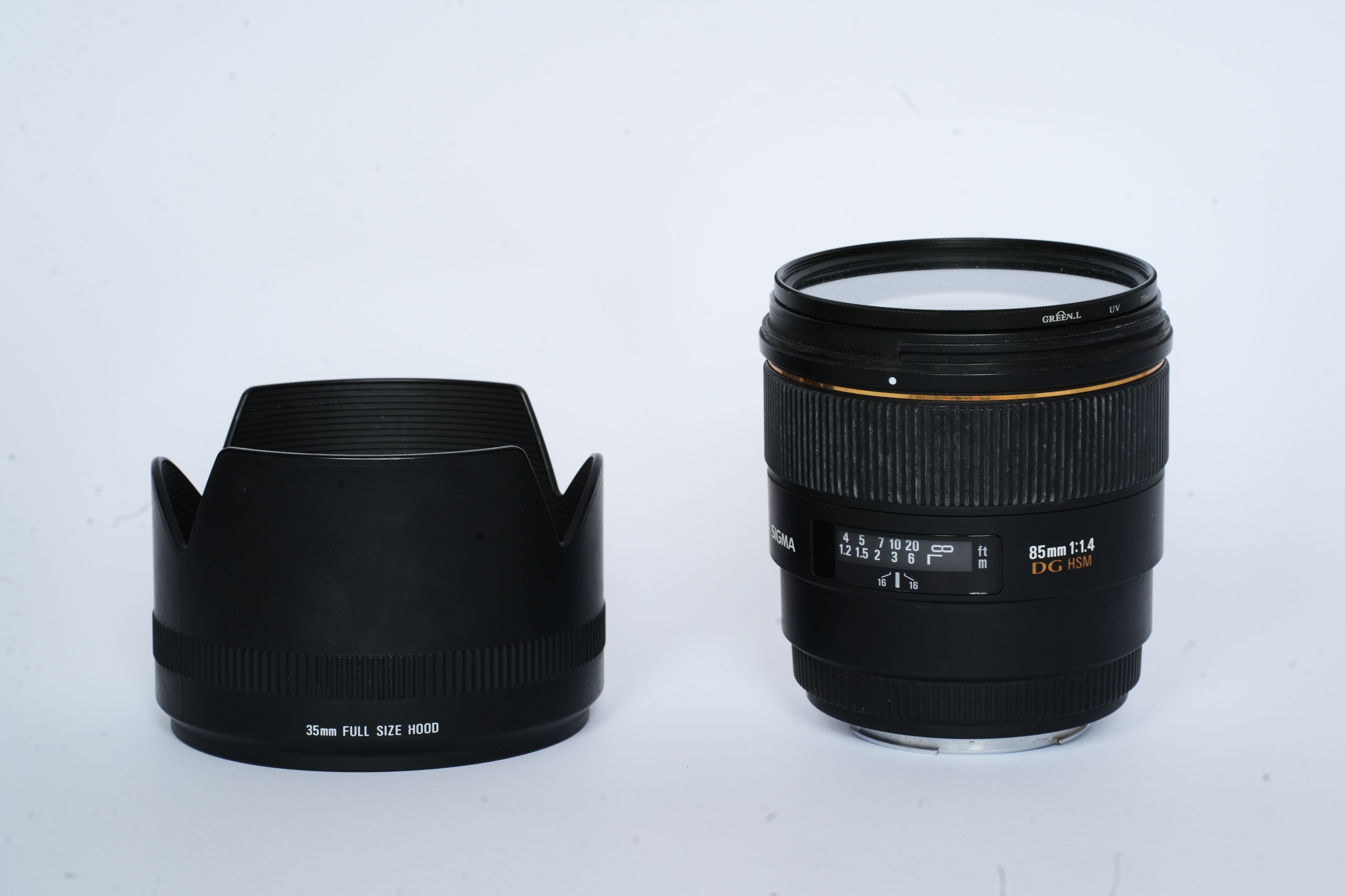 Obiektyw Sigma 85mm 1.4 EX Canon