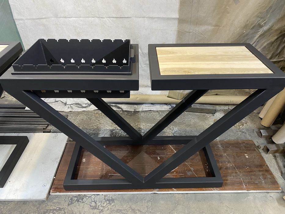 Мангал лофт стилі