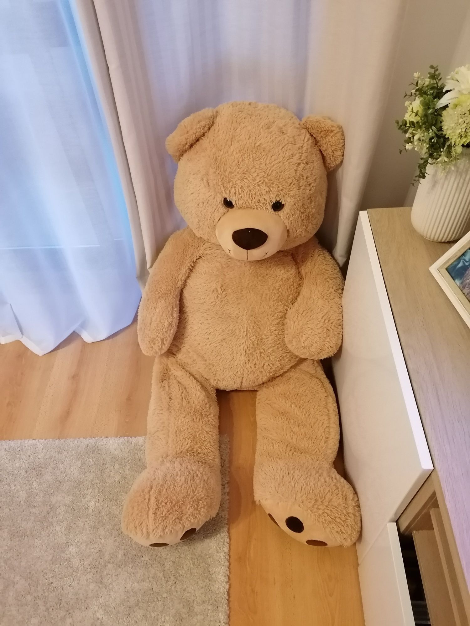 Urso de brincar peluche 1,35mt