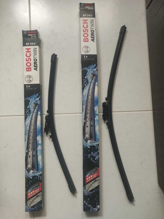 Filtro Ar BMW (Bosch) e escovas Bosch Aerotwin AP19 U e AP24 U