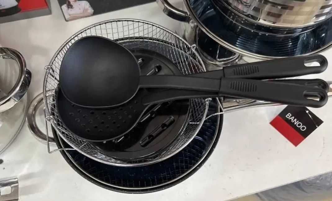 Набор посуды кастрюль Banoo BN-5003 / 18 предметов