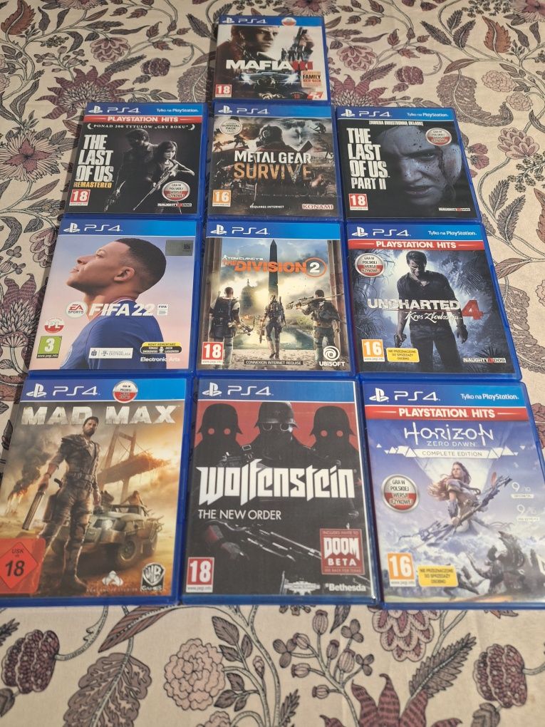 Gry ps4 stan idealny