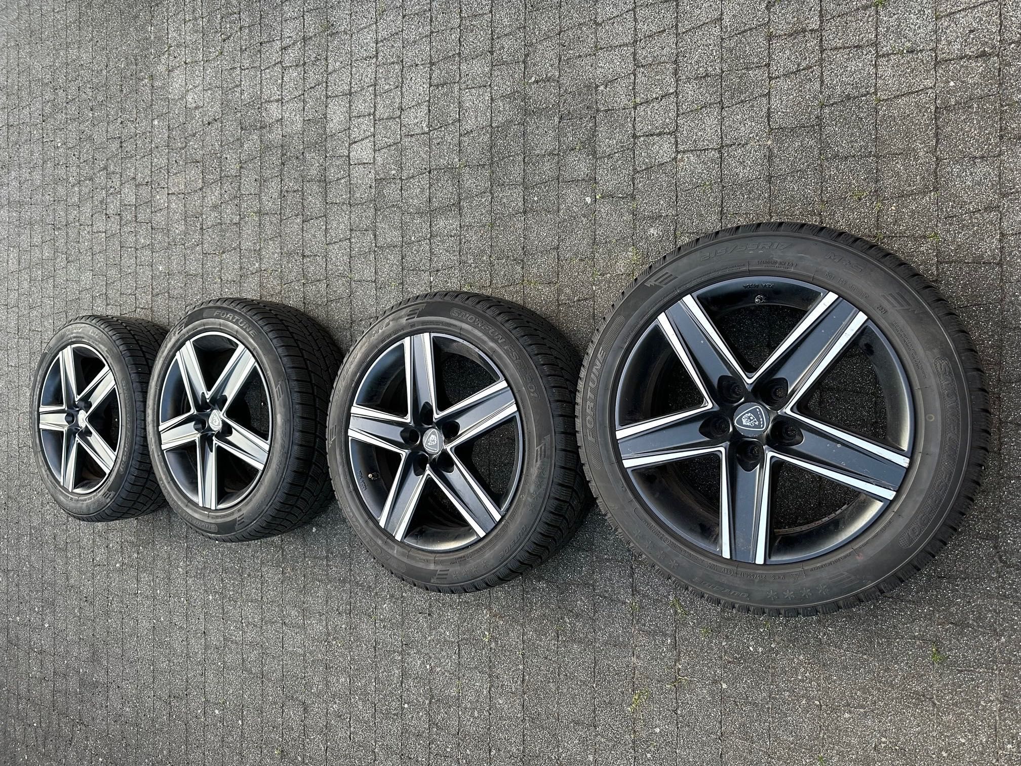 Koła Renault Laguna 3, Megane, Scenic 17" 5x114.3 z oponami zimowymi