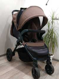 Коляска Britax b-agile + дождевик, москит сетка и муфты