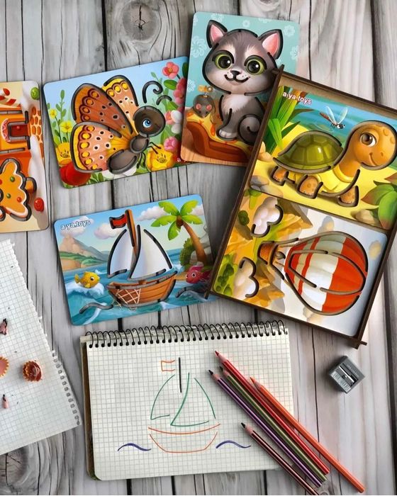 Дерев'яні трафарети