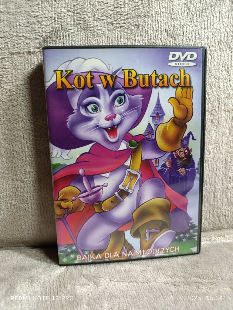 Płyta DVD Kot w Butach