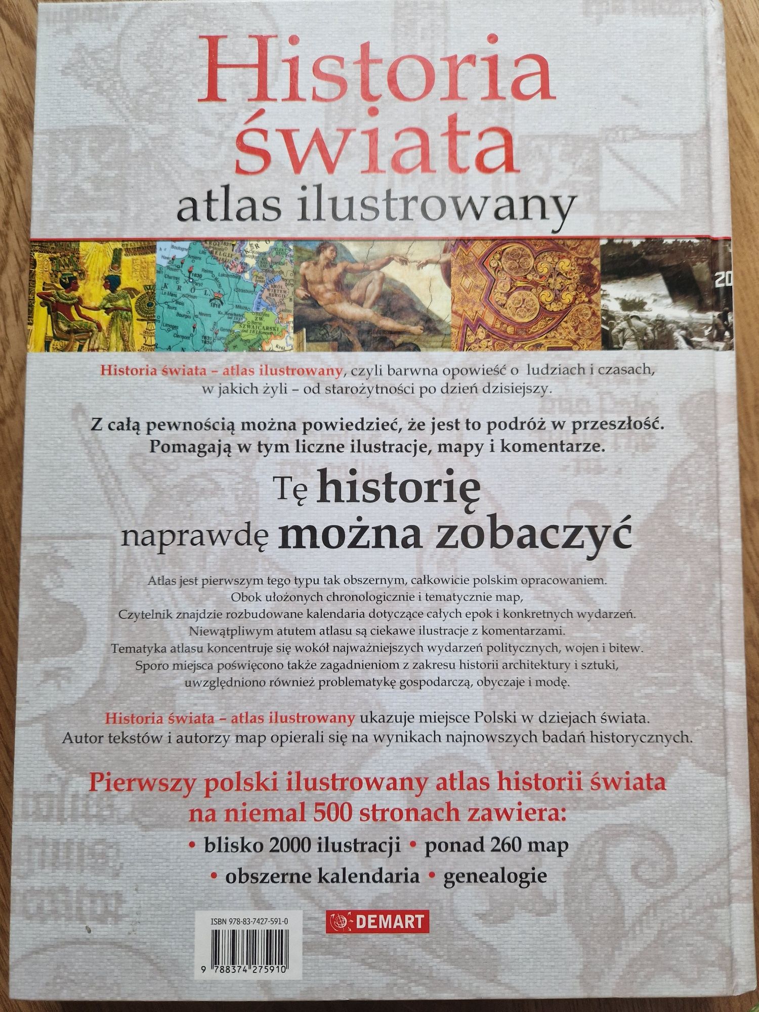 Historia świata Atlas ilustrowany, Demart