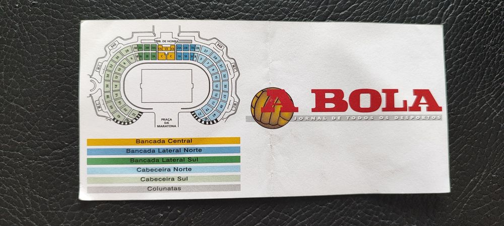 Bilhete Porto - Sporting 2000