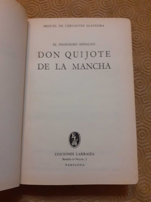 Don Quijote de la Mancha - Miguel de Cervantes Saavedra