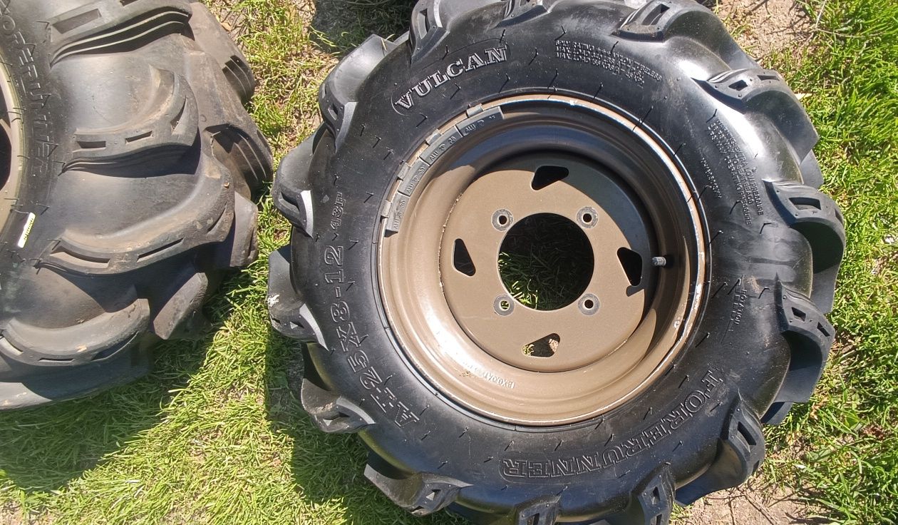 Koła z oponami quad AT 25x10-12  śruby 4x137mm