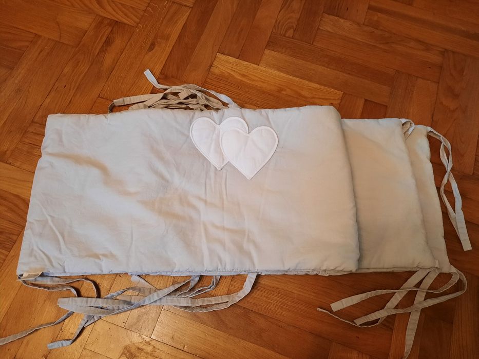 Pokrowiec/ochraniacz na szczebelki do łóżeczka