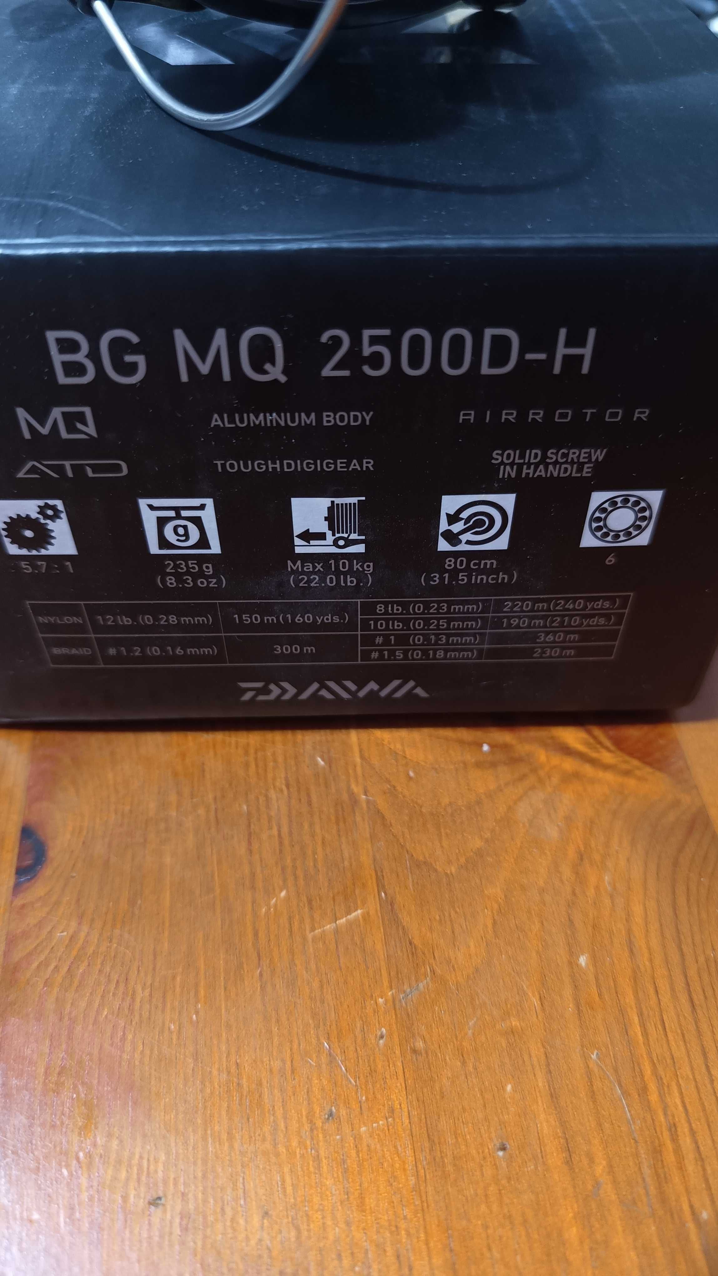 NOWY Kołowrotek daiwa BG MQ 2500