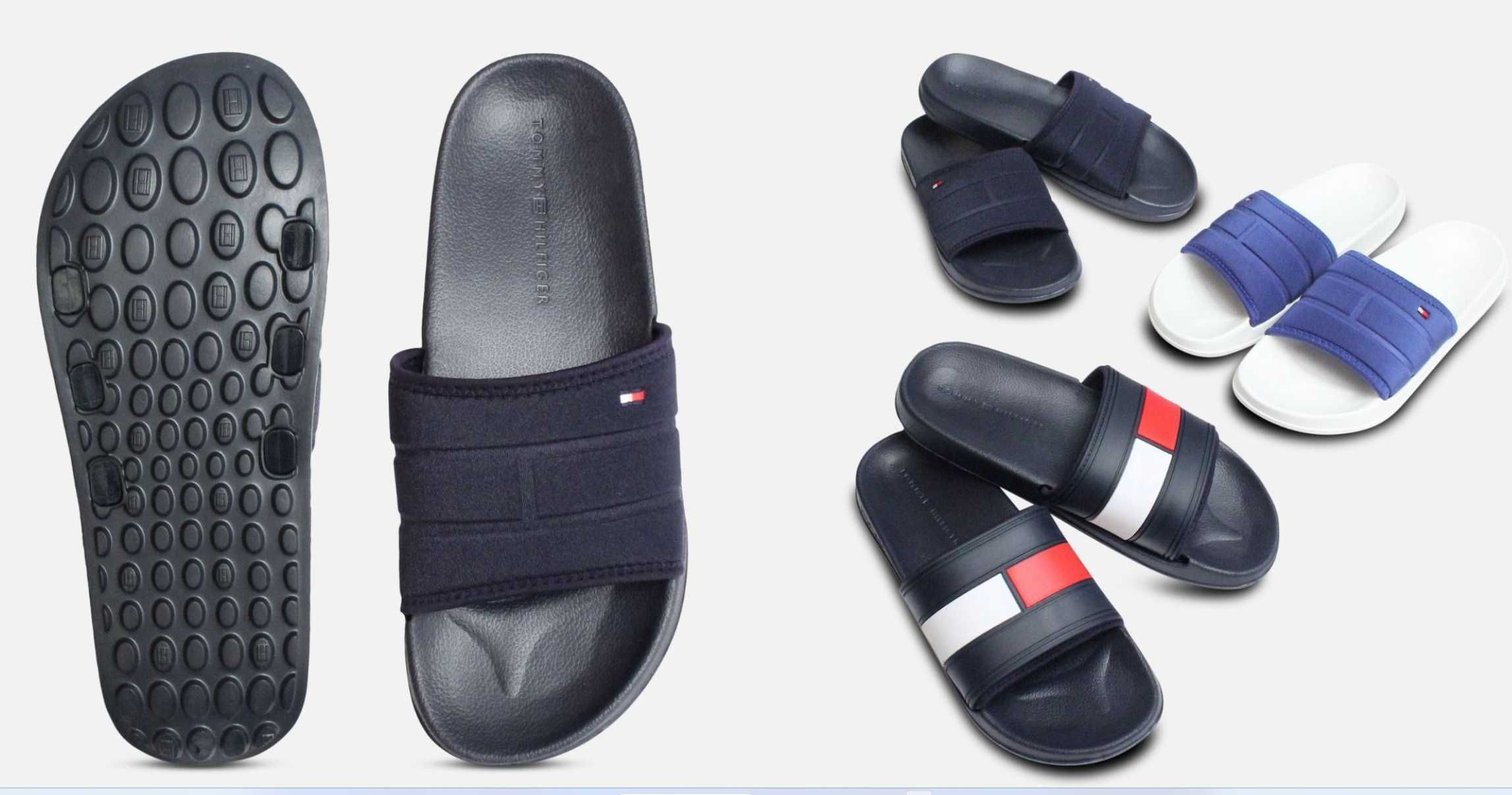 Мужские шлёпки Tommy Hilfiger оригинал (43-44р.27,5-28см.)
