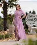 Sukienka ROSA elizabeth 40/L lila fiolet 42/XL fioletowa długa nowa