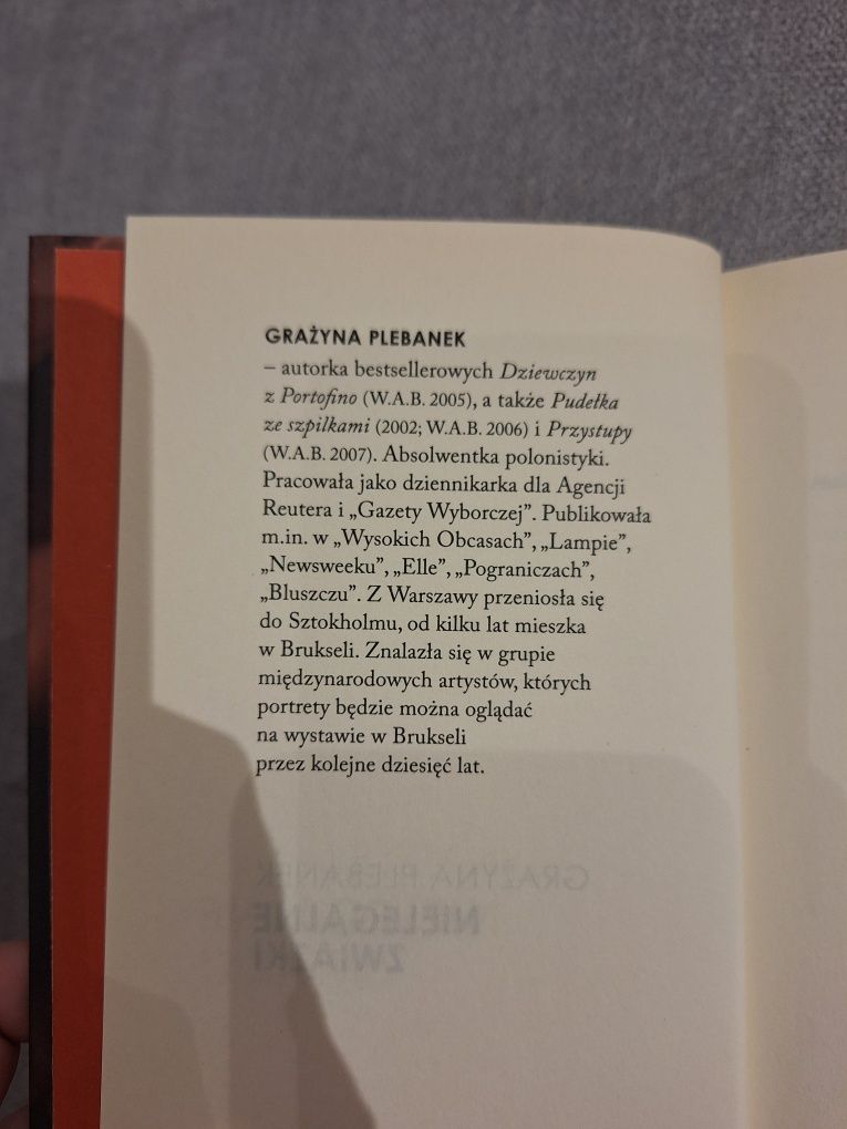 Książka Nielegalne związki Grażyna Plebanek