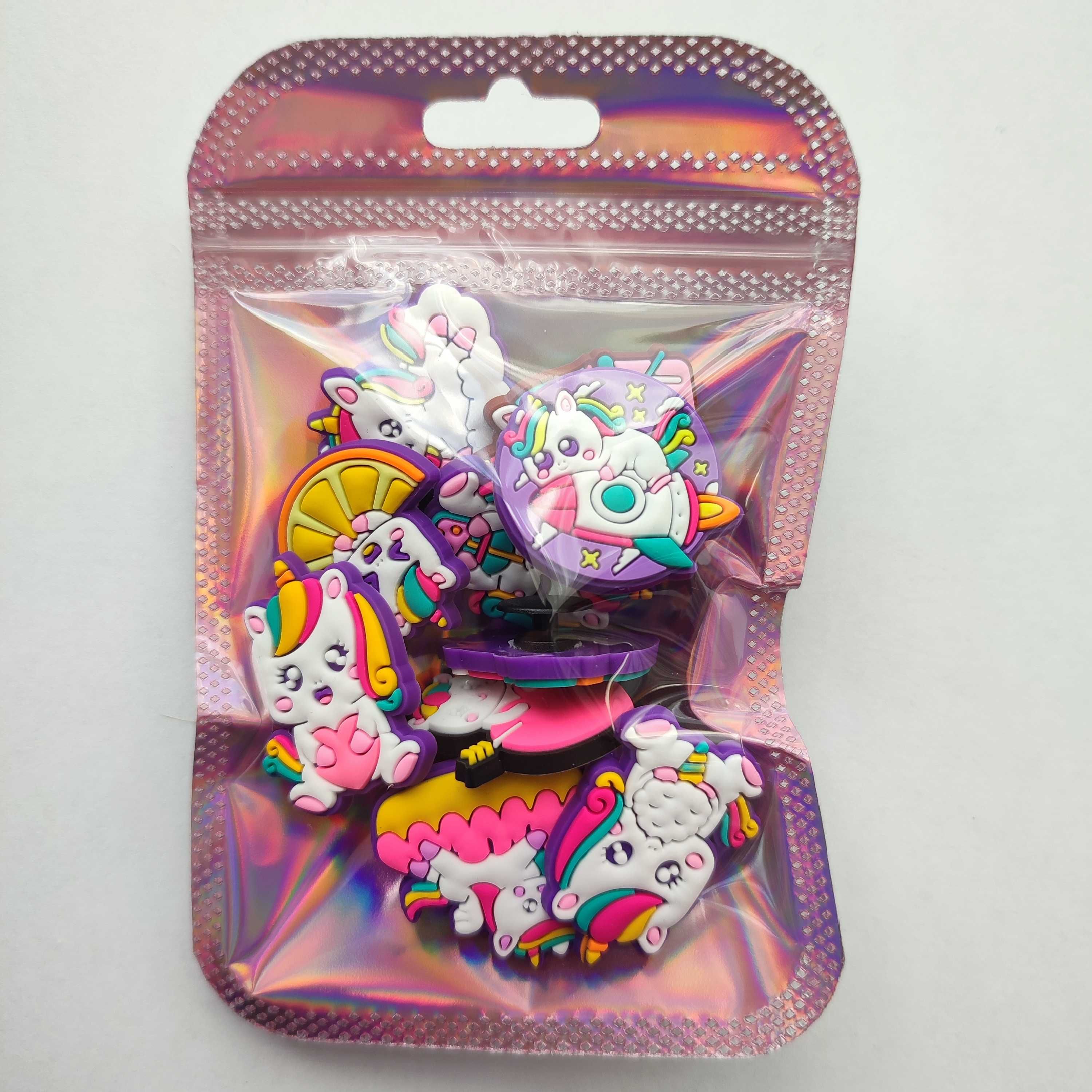 Przypinki do butów crocs prezent UNICORN JEDNOROŻEC sandały basen pin