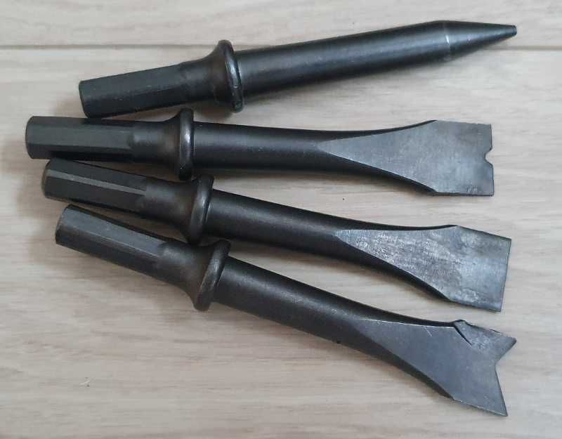 Młotek udarowy ADLER zbijak USZKODZONY + 4 nowe dłuta