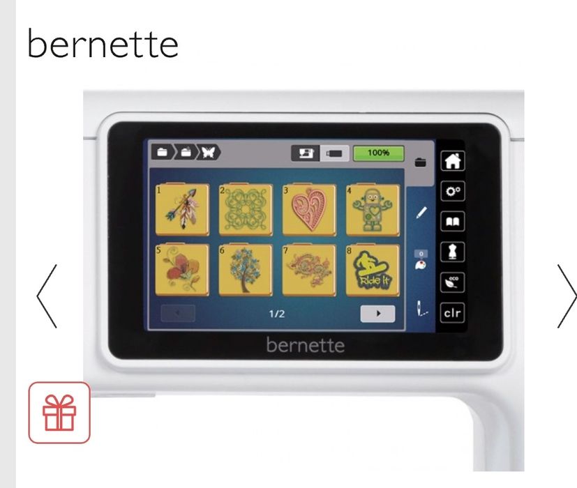 Вишивальна машина Bernette B70Deco